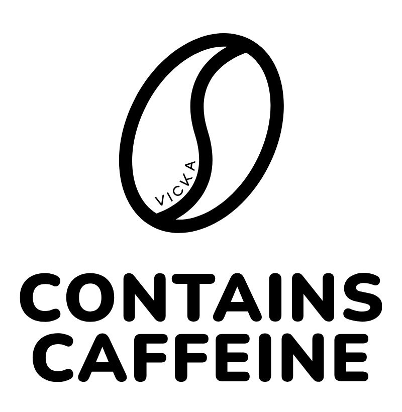 Cafeína - Contains Caffeine